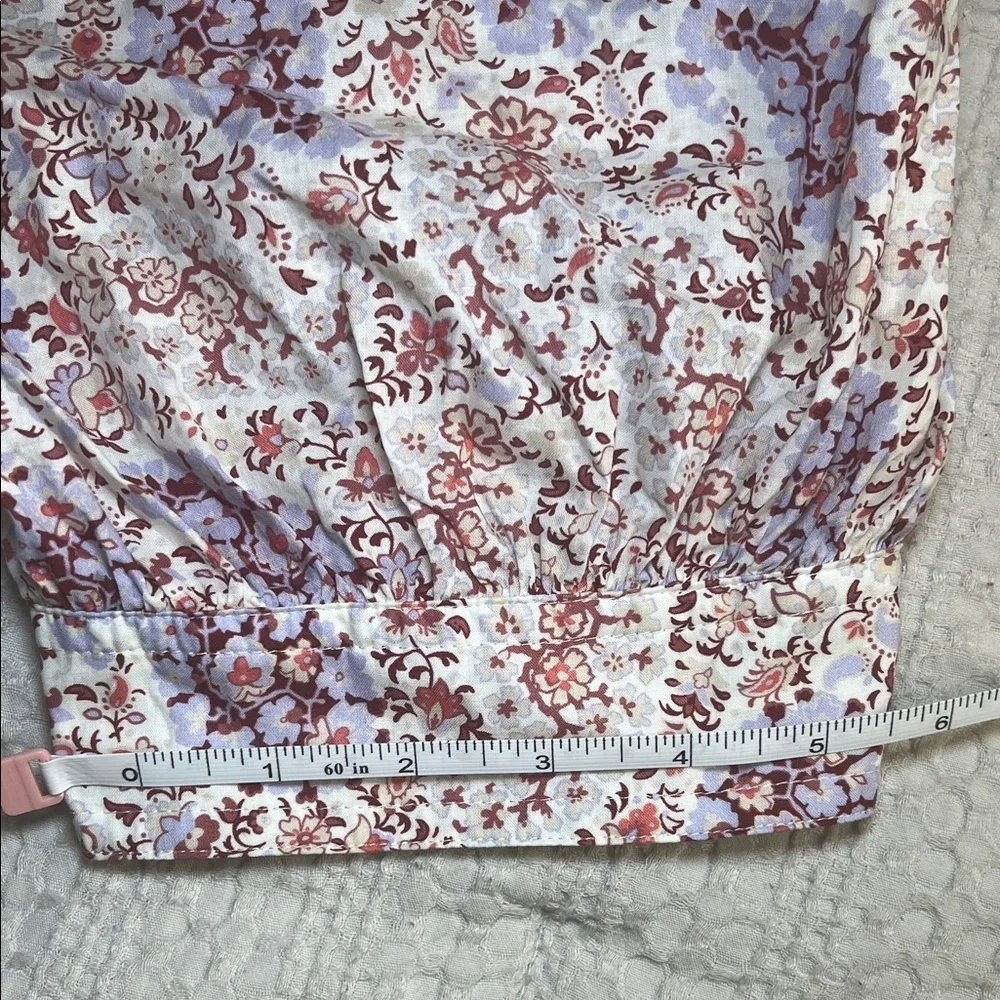 J. Crew Multicolor Floral Blouse size 14